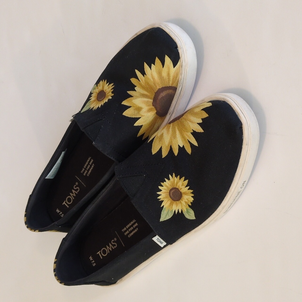 Tom's Sunflower shoes